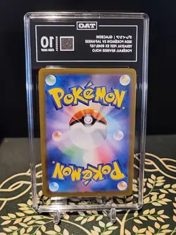POKEMON GLACEON JAPANESE TERASTAL FESTIVAL 040 POKEBALL REVERSE HOLO TAG 10 - Image 2