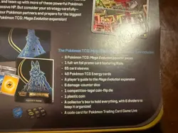 POKEMON TCG MEGA EVOLUTIONS LUCARIO ETB ELITE TRAINER BOX NEW & SEALED + BONUS - Image 5