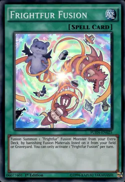 Frightfur Fusion - Super Rare 1st Edition FUEN-EN025 - NM - YuGiOh - Image 1