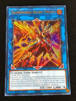 Yugioh Salamangreat Raging Phoenix LD10-EN005 1st Ultra (NM) - Image 1