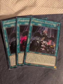 Yu-Gi-Oh! 3 x Forbidden Droplet 25th Anniversary Rarity Collection - Image 1