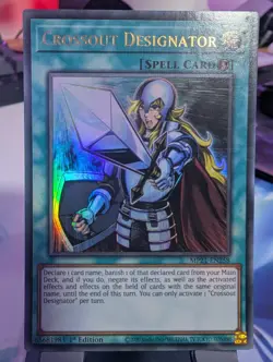 YuGiOh! Crossout Designator MP21-EN258 Ultra Rare 1st Ed - Image 1