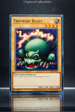 Yugioh! Tripwire Beast - LOB-EN104 - Common - Unlimited 25th Anniversary Edition - Image 1