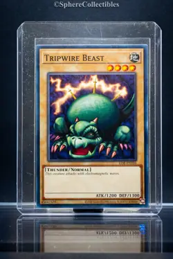 Yugioh! Tripwire Beast - LOB-EN104 - Common - Unlimited 25th Anniversary Edition - Image 3