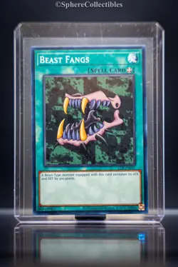 Yugioh! Beast Fangs - LOB-EN041 - Common - Unlimited 25th Anniversary Edition Ne - Image 3