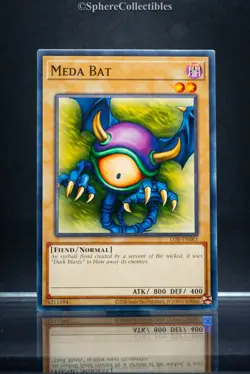 Yugioh! Meda Bat - LOB-EN083 - Common - Unlimited 25th Anniversary Edition Near - Image 1