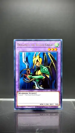 Yugioh! Dragoness the Wicked Knight - LOB-EN086 - Rare - Unlimited 25th Annivers - Image 1