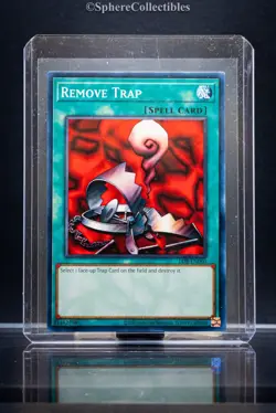 Yugioh! Remove Trap - LOB-EN060 - Common - Unlimited 25th Anniversary Edition Ne - Image 3