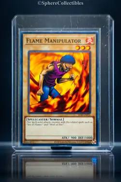 Yugioh! Flame Manipulator - LOB-EN016 - Common - Unlimited 25th Anniversary Edit - Image 3