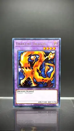Yugioh! Darkfire Dragon - LOB-EN019 - Rare - Unlimited 25th Anniversary Edition - Image 1