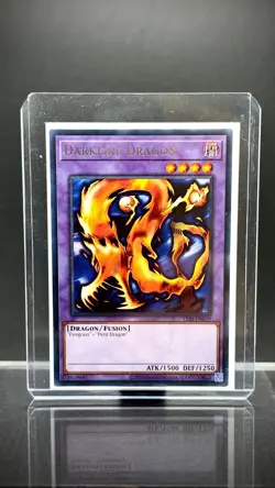Yugioh! Darkfire Dragon - LOB-EN019 - Rare - Unlimited 25th Anniversary Edition - Image 3