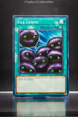 Yugioh! Vile Germs - LOB-EN090 - Common - Unlimited 25th Anniversary Edition Nea - Image 1