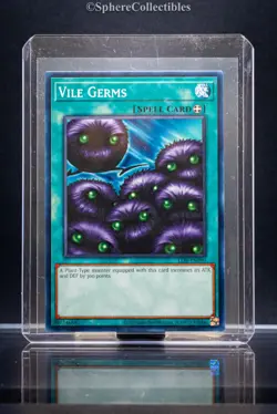 Yugioh! Vile Germs - LOB-EN090 - Common - Unlimited 25th Anniversary Edition Nea - Image 3