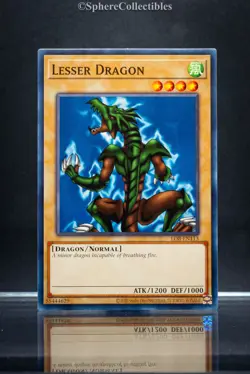 Yugioh! Lesser Dragon - LOB-EN113 - Common - Unlimited 25th Anniversary Edition - Image 1