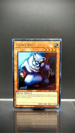 Yugioh! Giant Rat - SRL-EN079 - Rare - Unlimited 25th Anniversary Edition Near M - Image 1