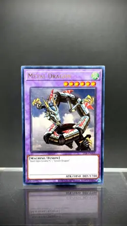 Yugioh! Metal Dragon - LOB-EN102 - Rare - Unlimited 25th Anniversary Edition Nea - Image 1