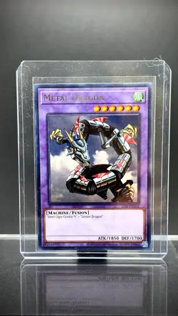 Yugioh! Metal Dragon - LOB-EN102 - Rare - Unlimited 25th Anniversary Edition Nea - Image 3