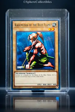 Yugioh! Kagemusha of the Blue Flame - LOB-EN028 - Common - Unlimited 25th Annive - Image 3