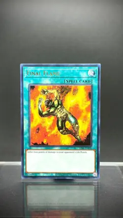 Final Flame - LOB-EN100 - NM - Rare - Unlimited - Yugioh - 25th - Image 1
