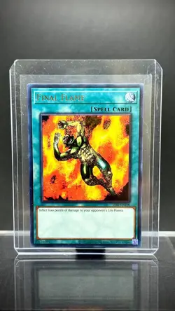 Final Flame - LOB-EN100 - NM - Rare - Unlimited - Yugioh - 25th - Image 3