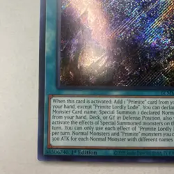 Primite Lordly Lode BLMM-EN172 YuGiOh Battles of Legend: Monster Mayhem - Image 5