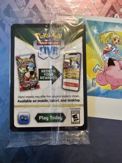 Pokemon Lillie’s Clefairy EX 195 Black Star Promo Card NM Sealed - Image 4