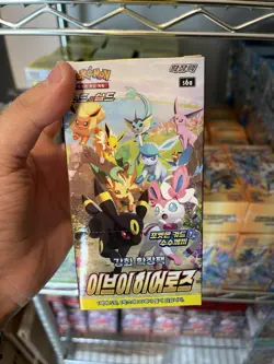 Pokemon Card Sword&Shield Eevee Heroes Enhanced Expansion Booster Box-Korean Ver - Image 1
