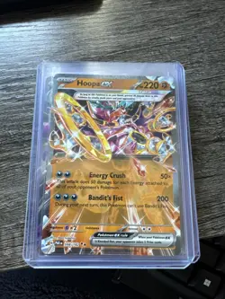 Pokemon TCG Hoopa EX Paradox Rift Holo Card 098/182 Double Rare Nm Fast Shipping - Image 1