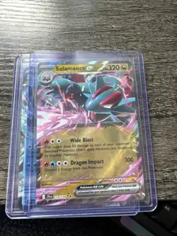 Pokemon TCG Salamence EX 114/159 Journey Together Holo Card Nm Fast Shipping US - Image 1