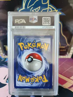 Pokemon Wigglytuff Jungle Holo Rare Card PSA 9 No Symbol Error 16/64 - Image 2