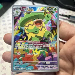 Ludicolo IR 095/094 - Pack Fresh Near Mint Phantasmal Flames Pokemon card - Image 1