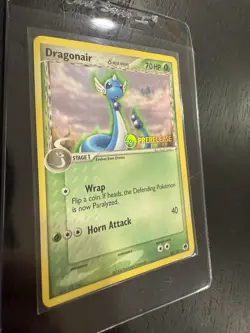 Pokemon Dragonair Reverse Holo Rare Card 28/101 Prerelease Stamped NM - Image 2