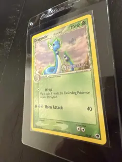 Pokemon Dragonair Reverse Holo Rare Card 28/101 Prerelease Stamped NM - Image 3