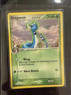Pokemon Dragonair Reverse Holo Rare Card 28/101 Prerelease Stamped NM - Image 4