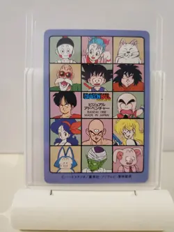 No. 140 Dragon Ball Visual Adventure Card Toriyama Akira Rare Japan 1992 - Image 2