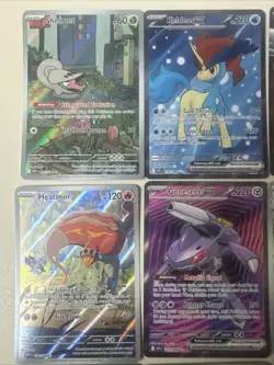 9 Pokemon Black Bolt And White Flare Full Art Double Rare Special Cards Holo - Image 2
