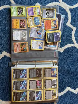 Pokemon Card Binder Collection Over 600 Cards Ranging From 1995 To 2024 - Image 1