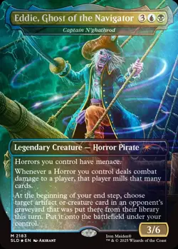 MTG Secret Lair x Iron Maiden Eddie Unchained FOIL Edition [PRESALE] SEALED - Image 4