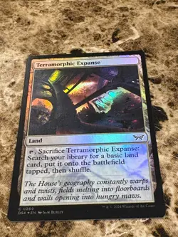 TERRAMORPHIC EXPANSE Magic MTG Duskmourn Foil - Image 1