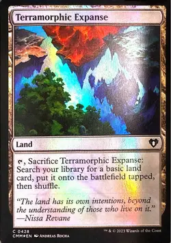 Terramorphic Expanse Foil C Commander Masters 428 NM - Image 1