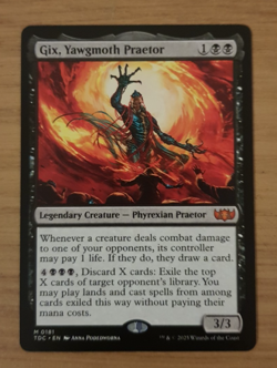 Gix, Yawgmoth Praetor MTG NM Regular Tarkir Dragonstorm Magic the Gathering - Image 1