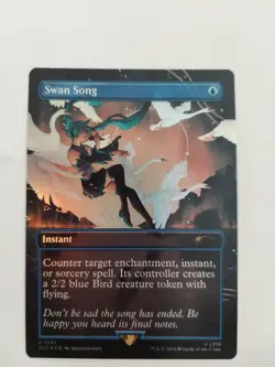 Swan Song (1591) (Rainbow Foil) Secret Lair Drop Foil - Image 1