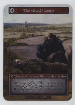 2024 Sorcery: Contested Realm - Arthurian Legends Foil The Great Famine - Image 1