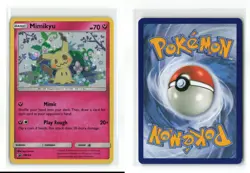 MIMIKYU SM163 COSMOS HOLO PROMO POKEMON TCG DAMAGED READ - Image 3