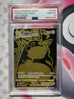 Pokemon TCG - Pikachu VMAX - TG29/TG30 - Lost Origin Trainer Gallery - Image 1