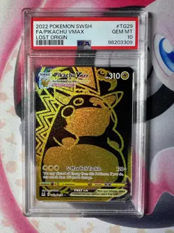 Pokemon TCG - Pikachu VMAX - TG29/TG30 - Lost Origin Trainer Gallery - Image 3