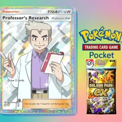 Professor Research (Oak) PTCGP - Pokemon TCG Pocket - Image 1