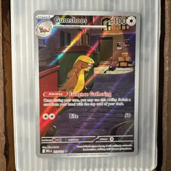Gumshoos Illustration Rare 153/132 Pokemon TCG Mega Evolution Pack Fresh NM - Image 1