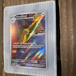 Gumshoos Illustration Rare 153/132 Pokemon TCG Mega Evolution Pack Fresh NM - Image 4