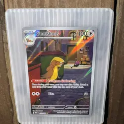 Gumshoos Illustration Rare 153/132 Pokemon TCG Mega Evolution Pack Fresh NM - Image 5